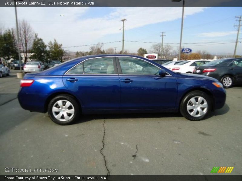 Blue Ribbon Metallic / Ash 2008 Toyota Camry LE