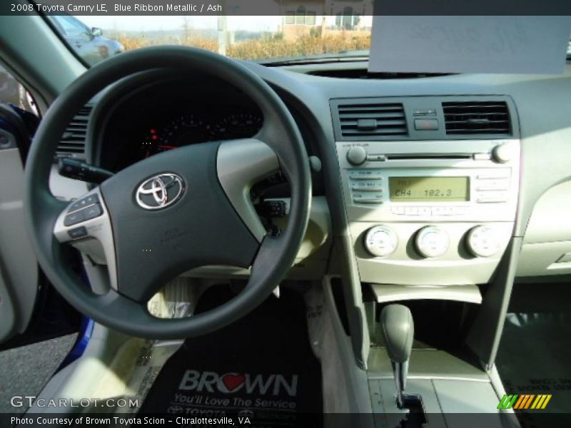Blue Ribbon Metallic / Ash 2008 Toyota Camry LE
