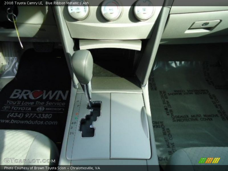 Blue Ribbon Metallic / Ash 2008 Toyota Camry LE