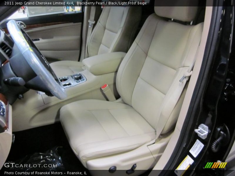 Blackberry Pearl / Black/Light Frost Beige 2011 Jeep Grand Cherokee Limited 4x4