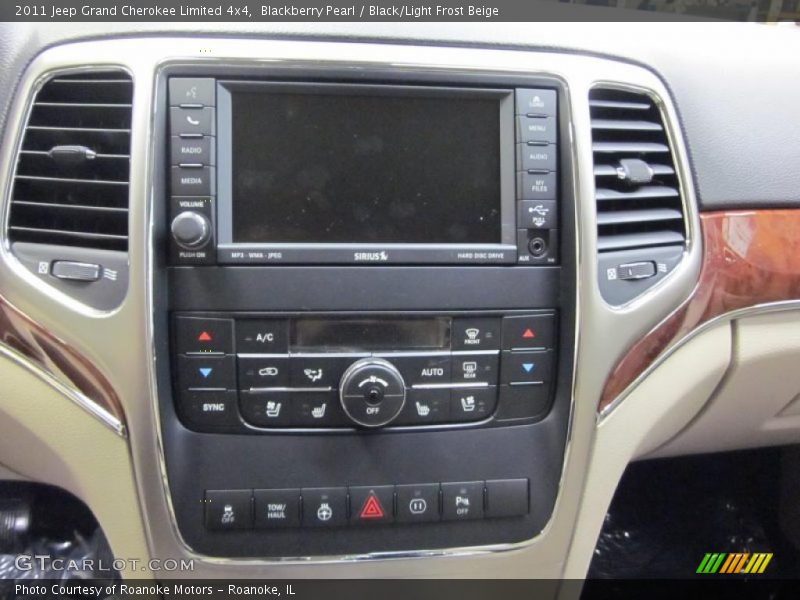 Blackberry Pearl / Black/Light Frost Beige 2011 Jeep Grand Cherokee Limited 4x4