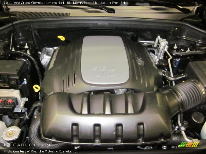Blackberry Pearl / Black/Light Frost Beige 2011 Jeep Grand Cherokee Limited 4x4