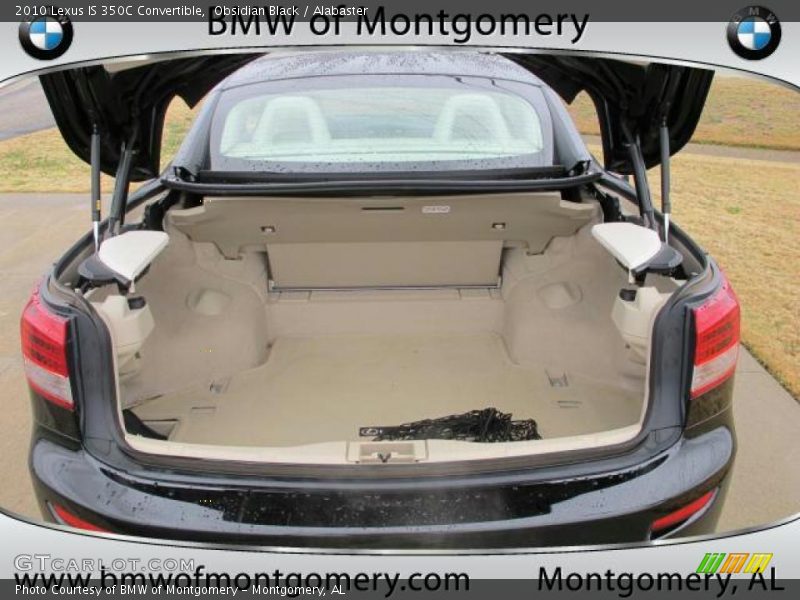 Obsidian Black / Alabaster 2010 Lexus IS 350C Convertible