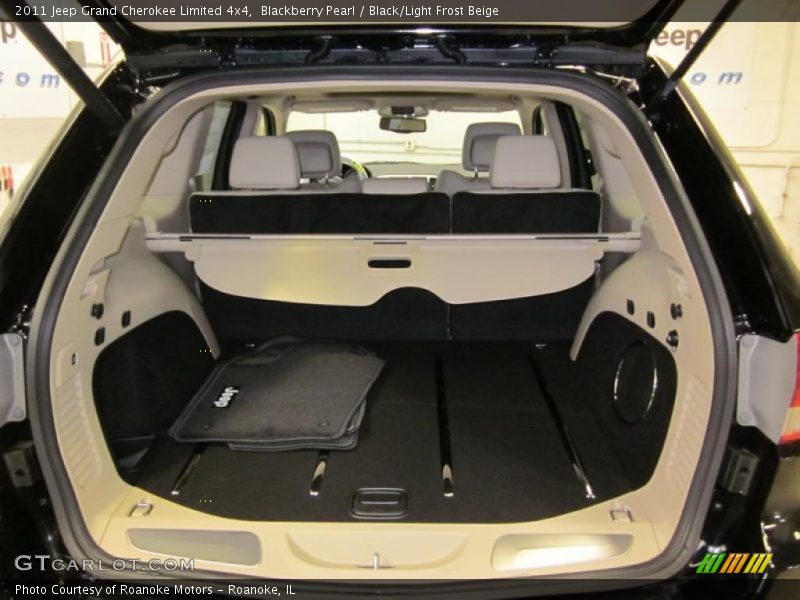 Blackberry Pearl / Black/Light Frost Beige 2011 Jeep Grand Cherokee Limited 4x4