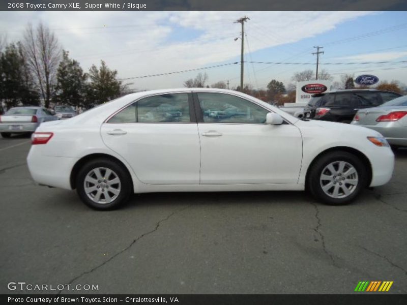 Super White / Bisque 2008 Toyota Camry XLE