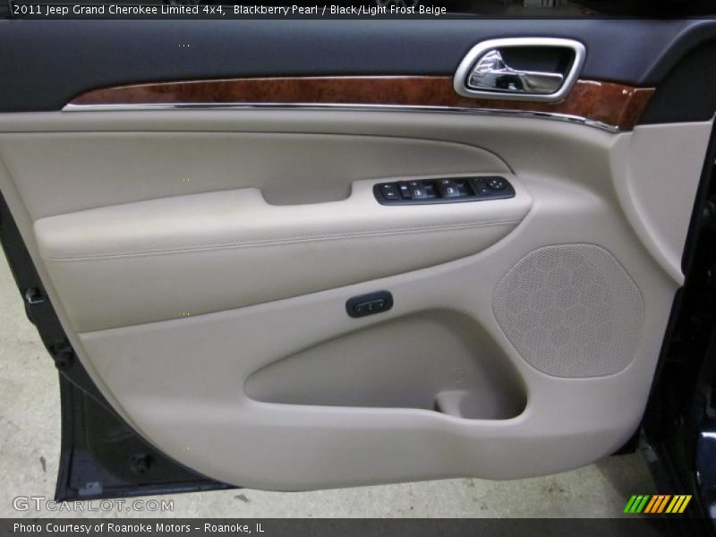 Blackberry Pearl / Black/Light Frost Beige 2011 Jeep Grand Cherokee Limited 4x4