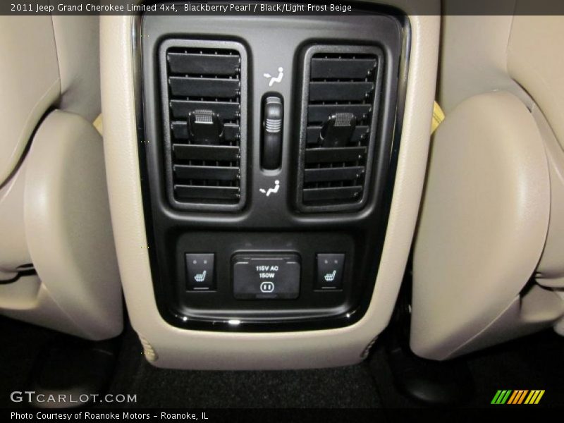 Blackberry Pearl / Black/Light Frost Beige 2011 Jeep Grand Cherokee Limited 4x4