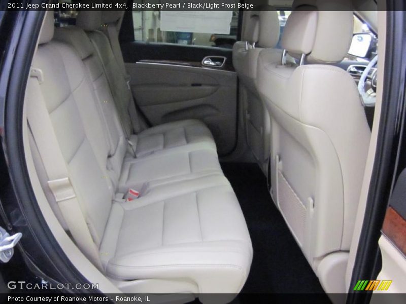Blackberry Pearl / Black/Light Frost Beige 2011 Jeep Grand Cherokee Limited 4x4