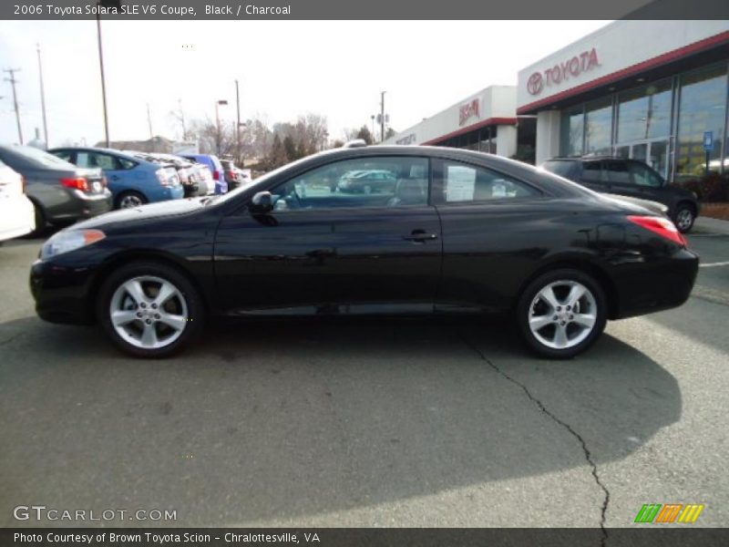 Black / Charcoal 2006 Toyota Solara SLE V6 Coupe