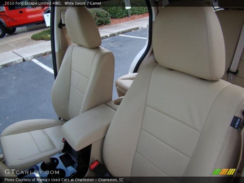 White Suede / Camel 2010 Ford Escape Limited 4WD