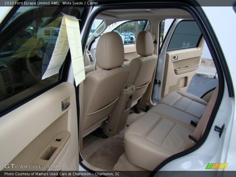 White Suede / Camel 2010 Ford Escape Limited 4WD