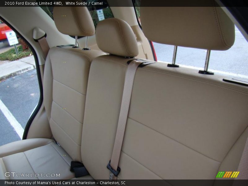 White Suede / Camel 2010 Ford Escape Limited 4WD