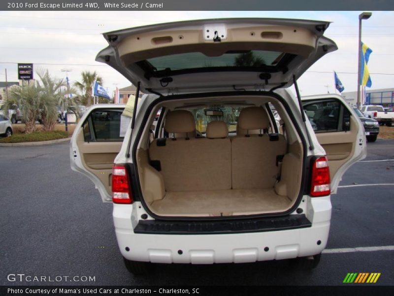 White Suede / Camel 2010 Ford Escape Limited 4WD