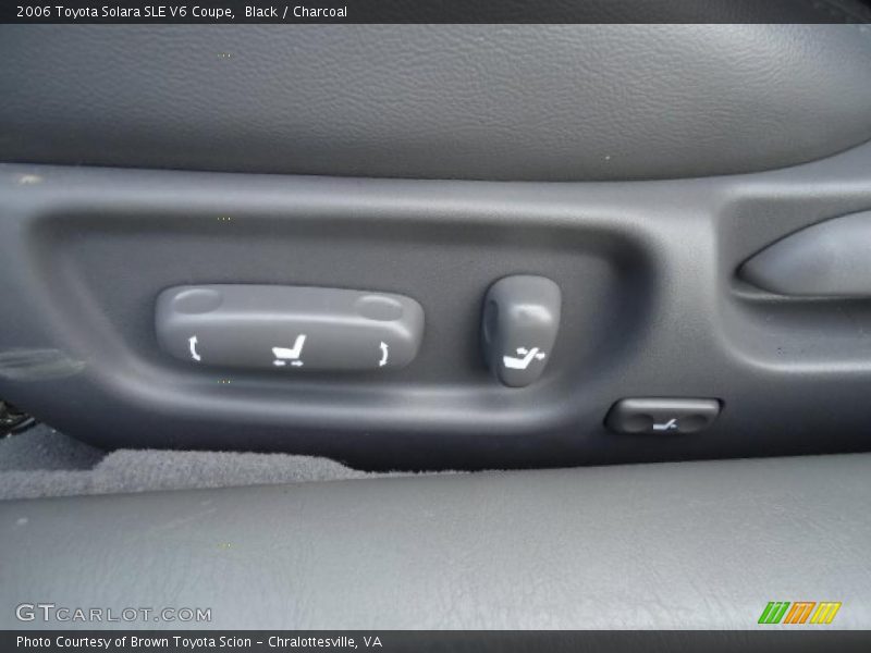 Black / Charcoal 2006 Toyota Solara SLE V6 Coupe