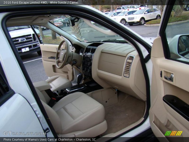 White Suede / Camel 2010 Ford Escape Limited 4WD