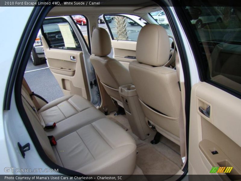 White Suede / Camel 2010 Ford Escape Limited 4WD