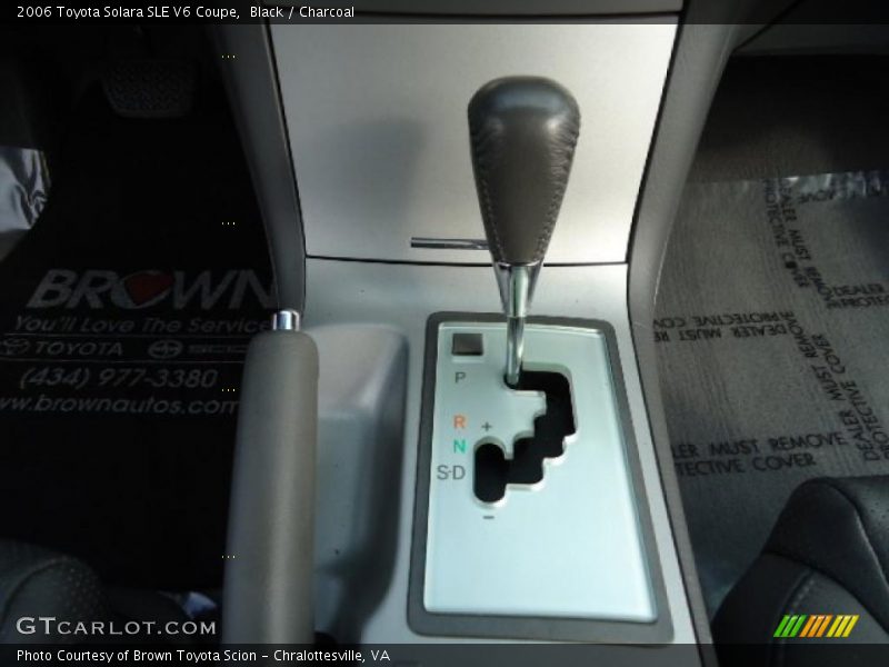  2006 Solara SLE V6 Coupe 5 Speed Automatic Shifter