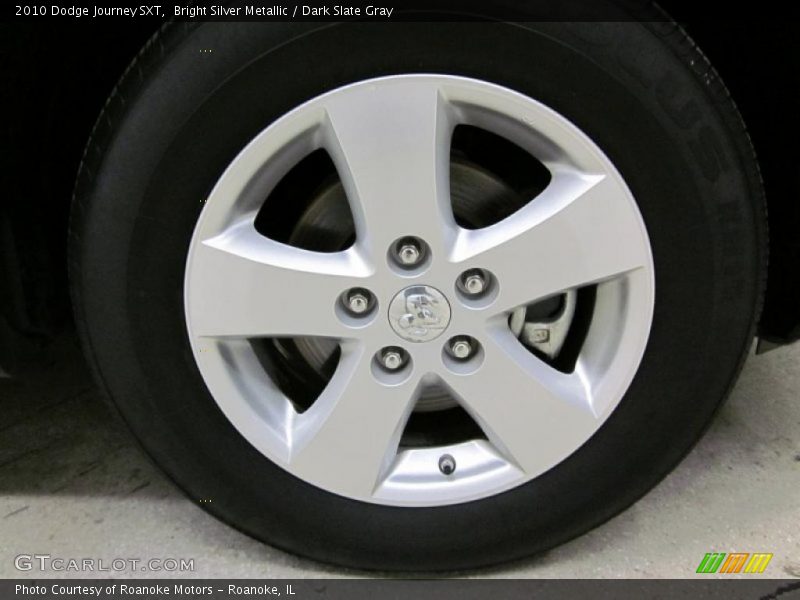 Bright Silver Metallic / Dark Slate Gray 2010 Dodge Journey SXT