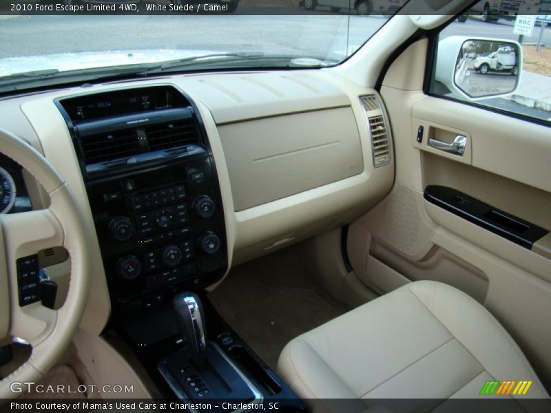 White Suede / Camel 2010 Ford Escape Limited 4WD