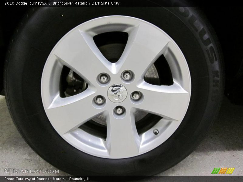 Bright Silver Metallic / Dark Slate Gray 2010 Dodge Journey SXT