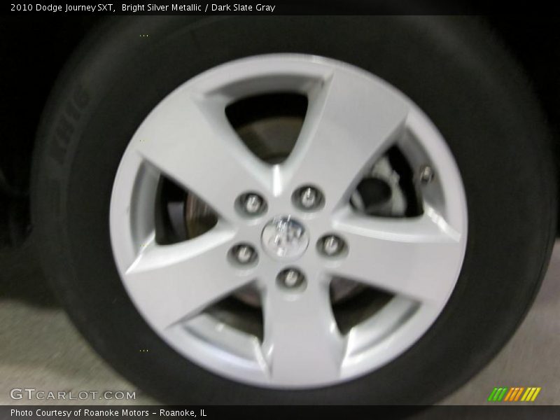 Bright Silver Metallic / Dark Slate Gray 2010 Dodge Journey SXT
