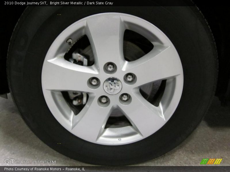 Bright Silver Metallic / Dark Slate Gray 2010 Dodge Journey SXT