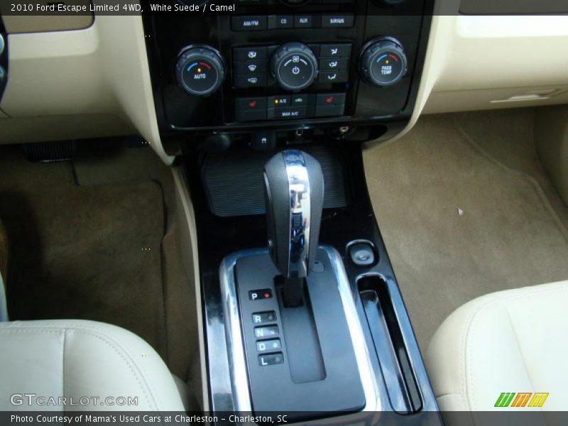 White Suede / Camel 2010 Ford Escape Limited 4WD