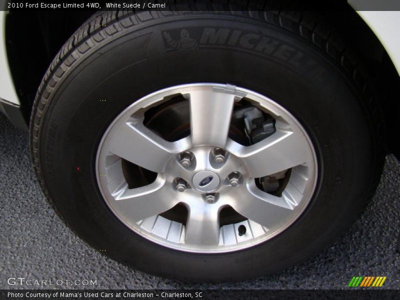 White Suede / Camel 2010 Ford Escape Limited 4WD