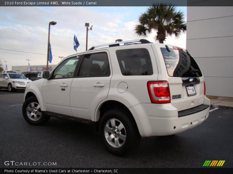 White Suede / Camel 2010 Ford Escape Limited 4WD