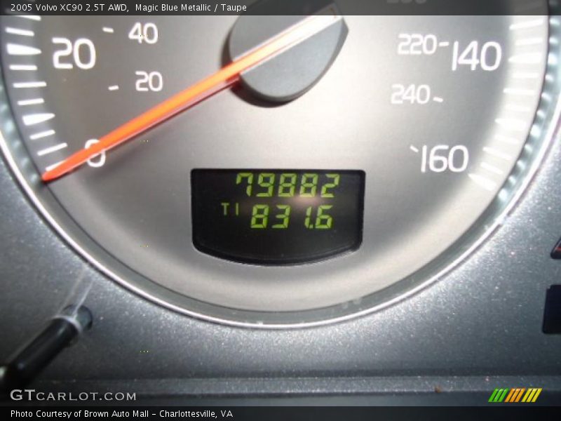 Magic Blue Metallic / Taupe 2005 Volvo XC90 2.5T AWD