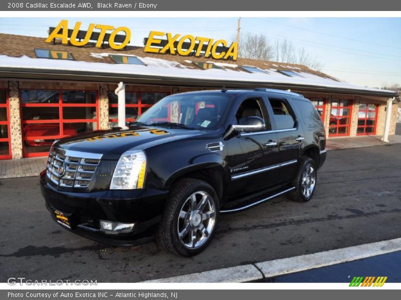 Black Raven / Ebony 2008 Cadillac Escalade AWD