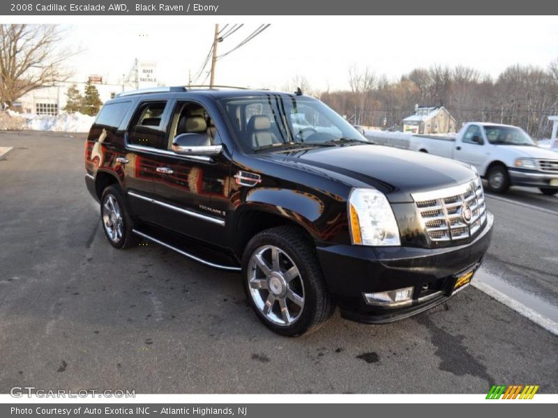 Black Raven / Ebony 2008 Cadillac Escalade AWD