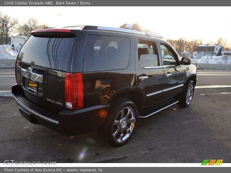 Black Raven / Ebony 2008 Cadillac Escalade AWD