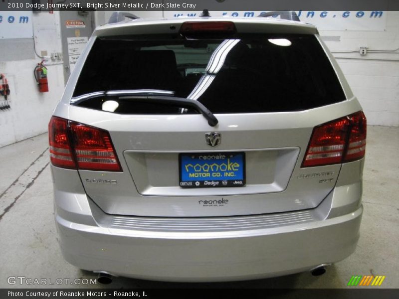 Bright Silver Metallic / Dark Slate Gray 2010 Dodge Journey SXT