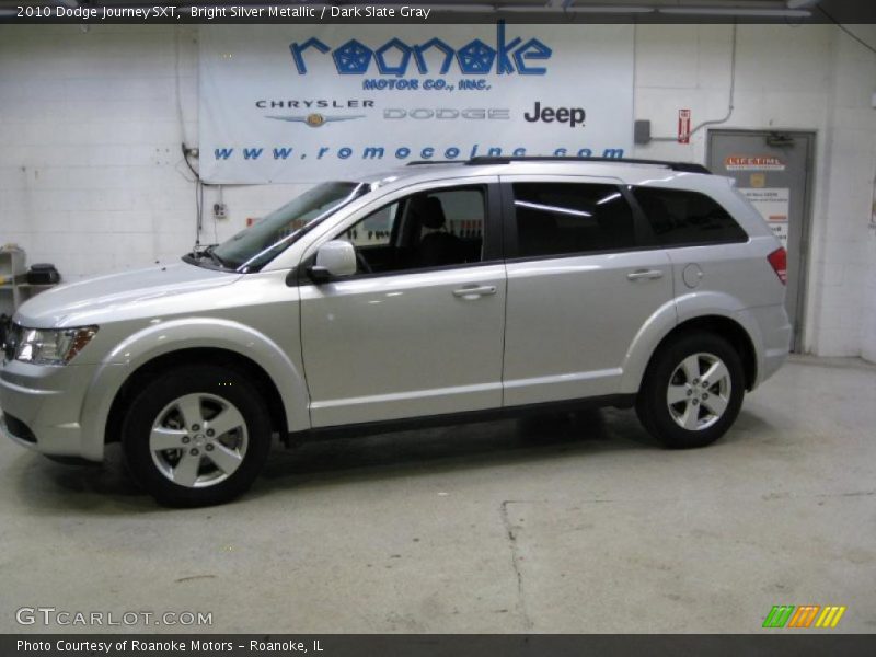 Bright Silver Metallic / Dark Slate Gray 2010 Dodge Journey SXT