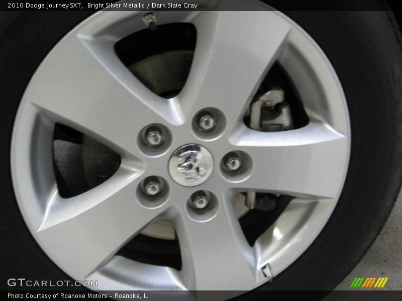 Bright Silver Metallic / Dark Slate Gray 2010 Dodge Journey SXT