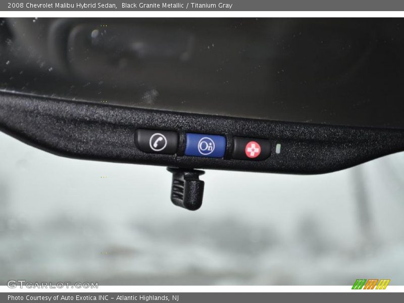 Black Granite Metallic / Titanium Gray 2008 Chevrolet Malibu Hybrid Sedan