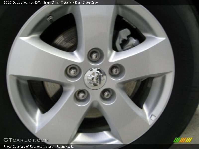 Bright Silver Metallic / Dark Slate Gray 2010 Dodge Journey SXT