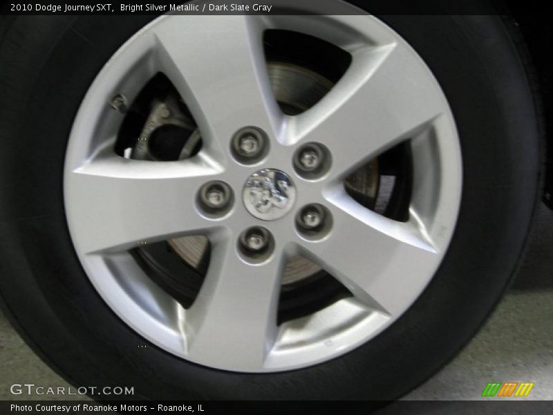 Bright Silver Metallic / Dark Slate Gray 2010 Dodge Journey SXT