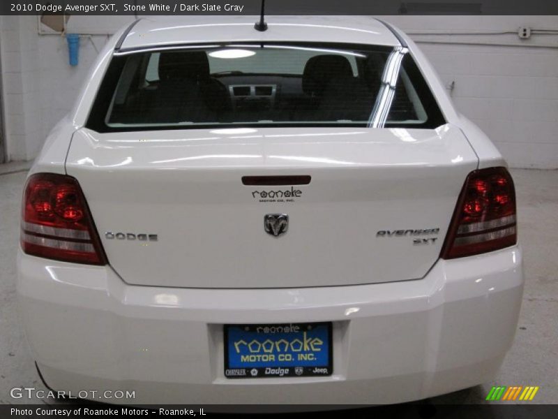 Stone White / Dark Slate Gray 2010 Dodge Avenger SXT