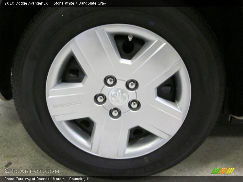 Stone White / Dark Slate Gray 2010 Dodge Avenger SXT