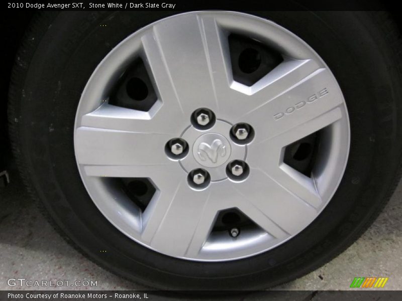 Stone White / Dark Slate Gray 2010 Dodge Avenger SXT