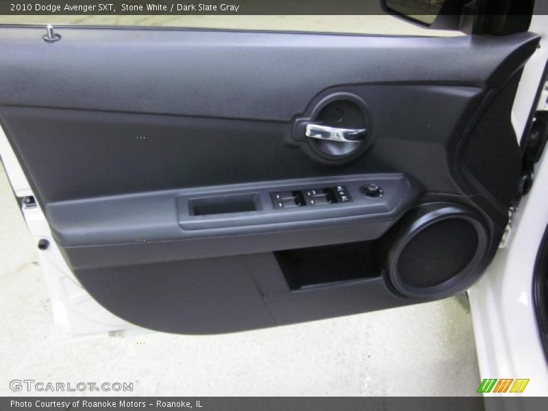 Stone White / Dark Slate Gray 2010 Dodge Avenger SXT