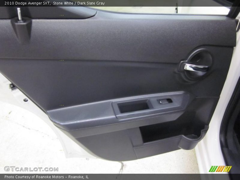 Stone White / Dark Slate Gray 2010 Dodge Avenger SXT