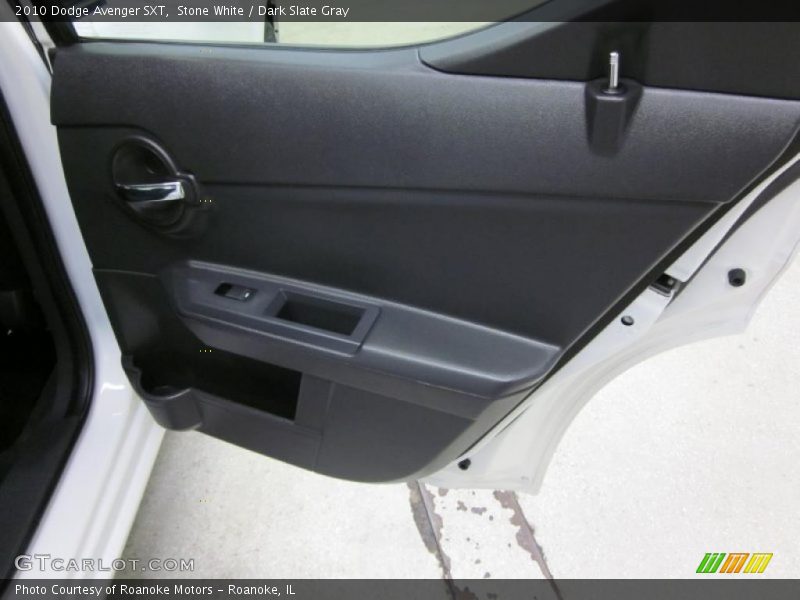 Stone White / Dark Slate Gray 2010 Dodge Avenger SXT
