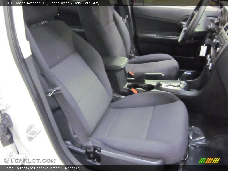 Stone White / Dark Slate Gray 2010 Dodge Avenger SXT