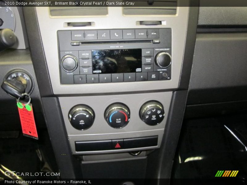 Brilliant Black Crystal Pearl / Dark Slate Gray 2010 Dodge Avenger SXT