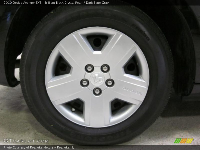 Brilliant Black Crystal Pearl / Dark Slate Gray 2010 Dodge Avenger SXT