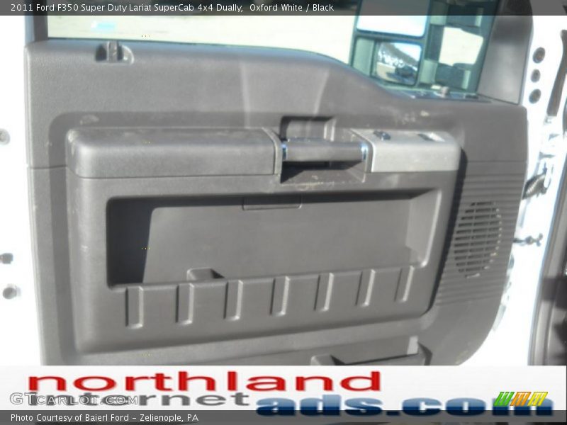 Oxford White / Black 2011 Ford F350 Super Duty Lariat SuperCab 4x4 Dually