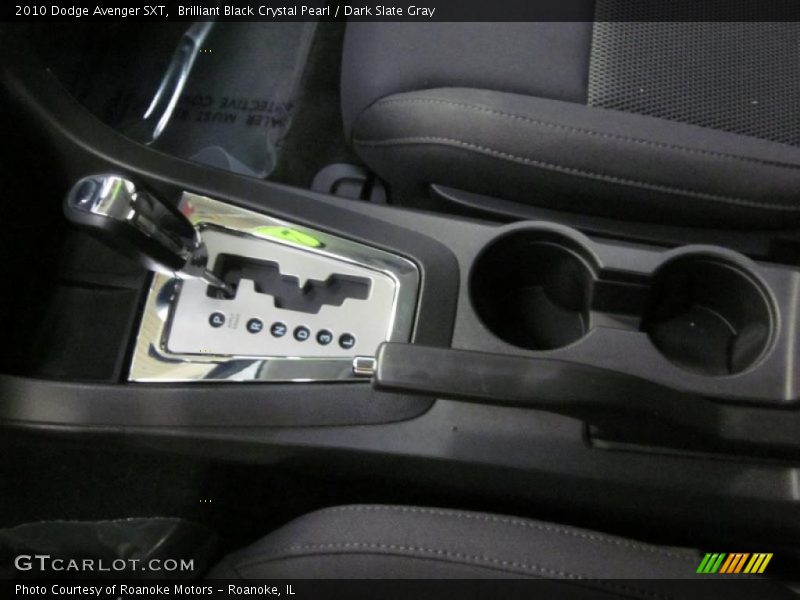 Brilliant Black Crystal Pearl / Dark Slate Gray 2010 Dodge Avenger SXT